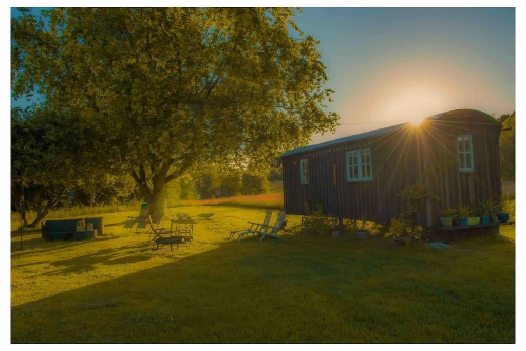 Mountbatten Shepherds Hut & Buckhurst Shepherds Hut アシュフォード エクステリア 写真